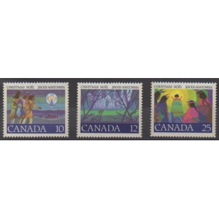 Acheter cette série de timbres du Canada de l'année 1977 (No 643/645).