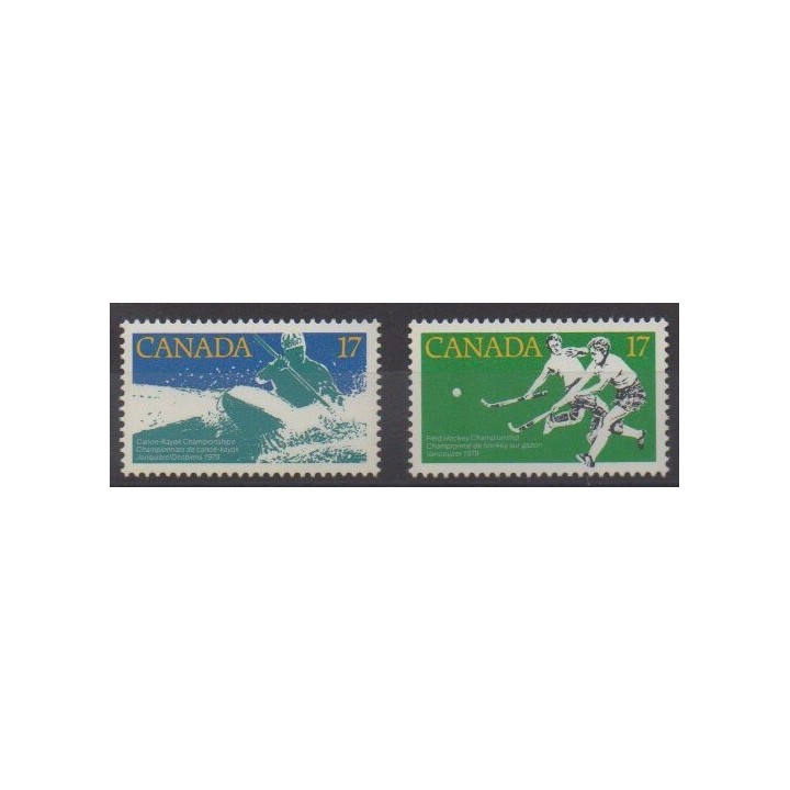 Buy this set of stamps of Canada of the year 1979 (Nb 708/709).