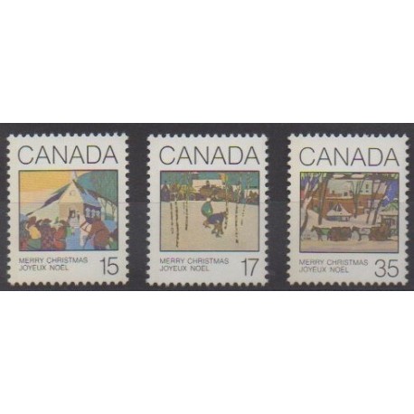 Canada - 1980 - No 749/751 - Noël