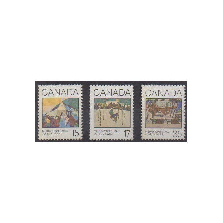 Acheter cette série de timbres du Canada de l'année 1980 (No 749/751).