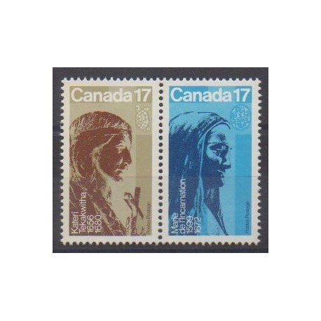 Canada - 1981 - Nb 764/765 - Art - Religion