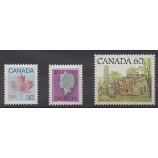 Acheter cette série de timbres du Canada de l'année 1982 (No 795/797).