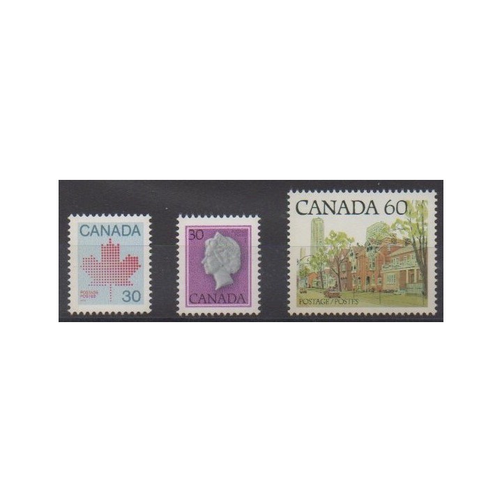 Buy this set of stamps of Canada of the year 1982 (Nb 795/797).