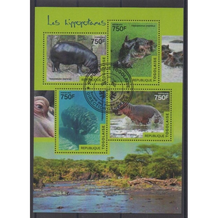 Buy this set of stamps of Togo of the year 2014 (Nb 4098/4101). - Used