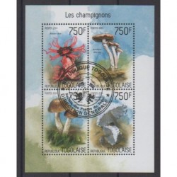 Togo - 2014 - No 3840/3843 - Champignons - Oblitérés