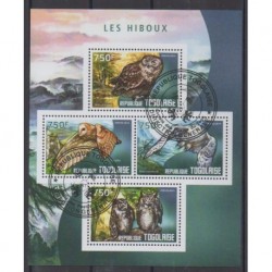 Togo - 2014 - No 4000/4003 - Oiseaux - Oblitérés