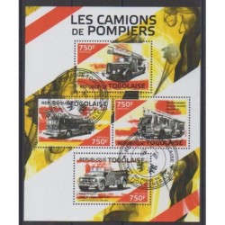 Togo - 2014 - No 4024/4027 - Pompiers - Oblitérés