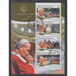Togo - 2014 - Nb 4266/4269 - Pope - Used