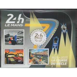Acheter ce bloc-feuillet de France de l'année 2023 (No BF 24h du Mans).