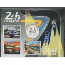 France - Blocks and sheets - 2023 - Nb F5682 - Cars - Various sports