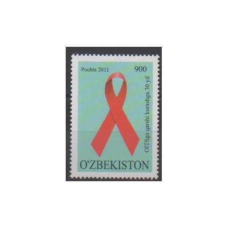 Ouzbékistan - 2011 - No 882 - Santé ou Croix-Rouge