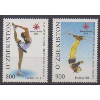 Buy this set of stamps of Uzbekistan of the year 2011 (Nb 815/816).