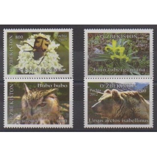 Acheter cette série de timbres d'Ouzbékistan de l'année 2012 (No 937/940).