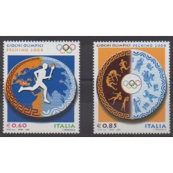 Italie - 2008 - No 3011/3012 - Jeux Olympiques d'été