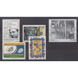 Acheter cette série de timbres d'Italie de l'année 2008 (No 3026/3030).