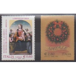 Italie - 2008 - No 3035/3036 - Noël