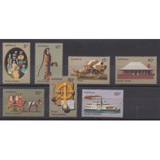 Buy this set of stamps of Australia of the year 1972 (Nb 477/483).