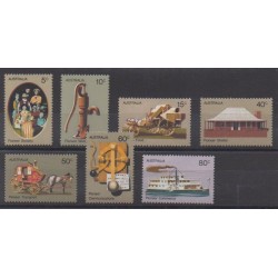 Australia - 1972 - Nb 477/483 - Various Historics Themes