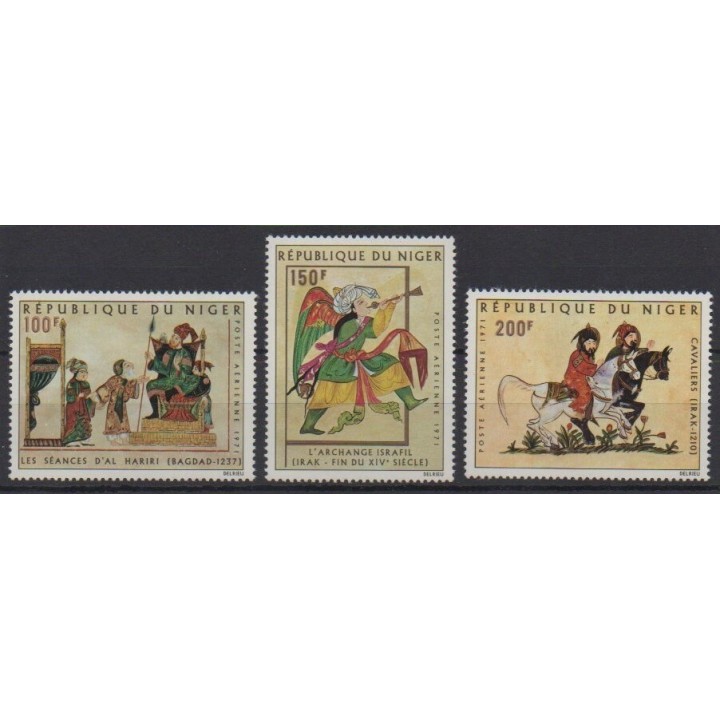 Buy these stamps of Niger of the year 1971 (Nb PA165/PA167).