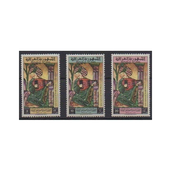 Buy this set of stamps of Iraq of the year 1964 (Nb 389/391).