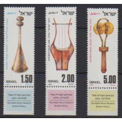 Israël - 1977 - No 639/641 - Musique