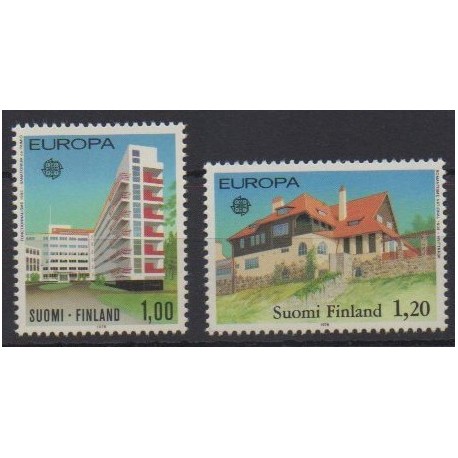 Finland - 1978 - Nb 788/789 - Monuments - Europa