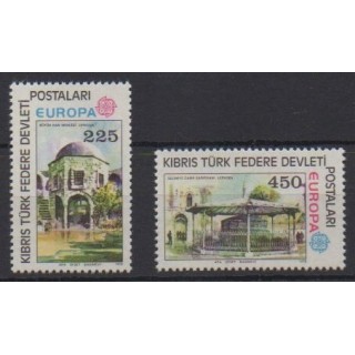 Acheter cette série de timbres de Turquie (Chypre du nord) de l'année 1978 (No 46/47).