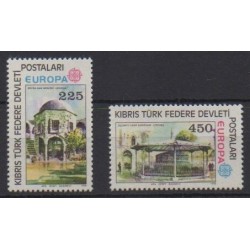 Turkey - Northern Cyprus - 1978 - Nb 46/47 - Monuments - Europa