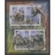 Central African Republic - 2012 - Nb 2368/2371 - Mamals - Used