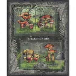 Central African Republic - 2012 - Nb 2372/2375 - Mushrooms - Used