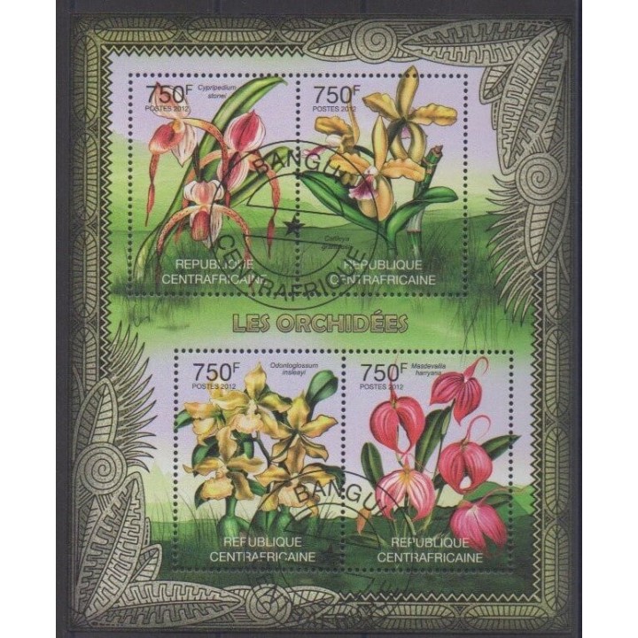 Buy this set of stamps of Central African Republic of the year 2012 (Nb 2376/2379). - Used