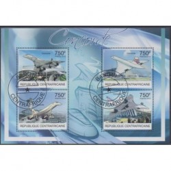 Central African Republic - 2012 - Nb 2476/2479 - Planes - Used
