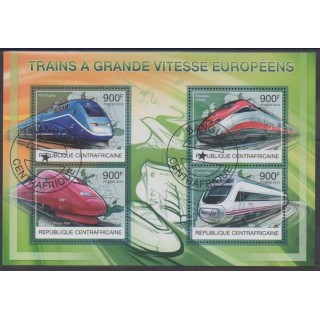 Acheter cette série de timbres de la République Centrafricaine de l'année 2012 (No 2496/2499). - Oblitéré
