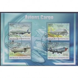 Central African Republic - 2012 - Nb 2520/2523 - Planes - Used