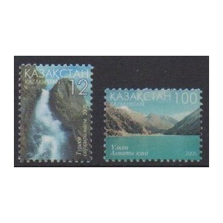 Acheter cette série de timbres du Kazakhstan de l'année 2005 (No 446/447).