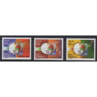 Acheter cette série de timbres d'Irak de l'année 2009 (No 1586/1588).
