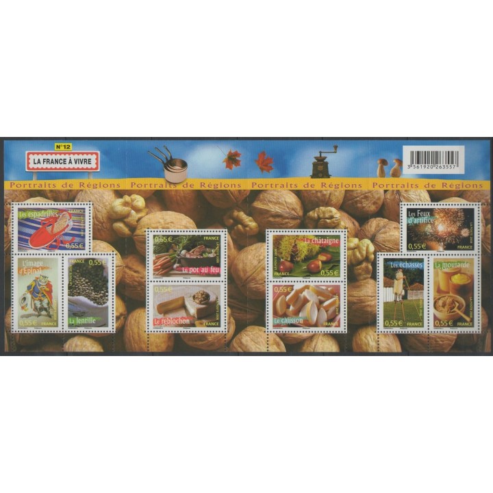 Stamps  - France - Blocks and sheets - 2008 - Nb BF 125