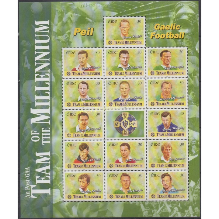 Timbres - Thème football - Irlande - 1999 - No 1154/1168