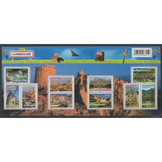 Timbres - France - Blocs et feuillets - 2008 - No BF 117 - Sites