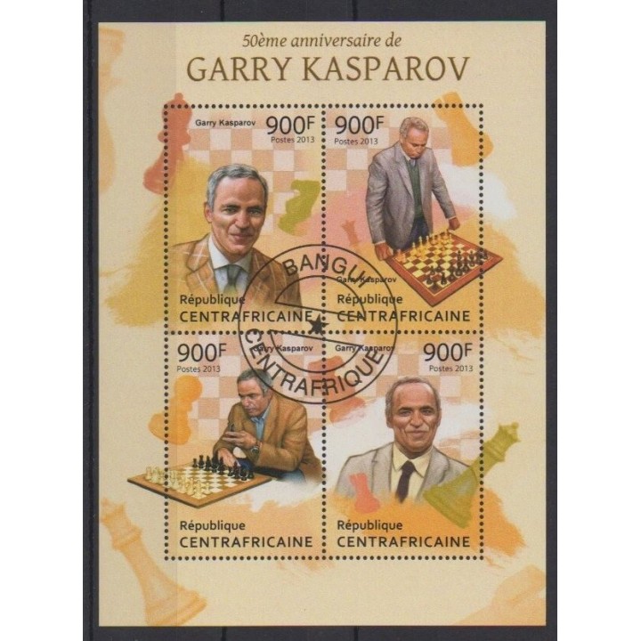 Acheter cette série de timbres de la République Centrafricaine de l'année 2013 (No 2750/2753). - Oblitéré