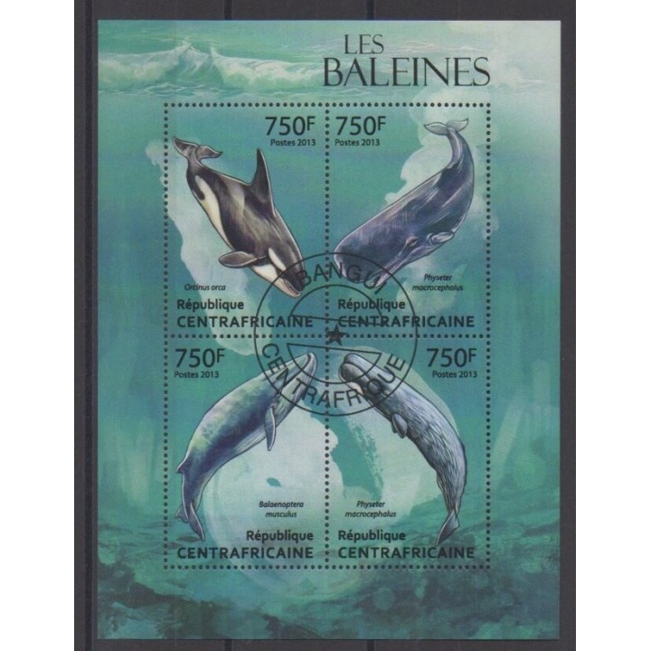 Acheter cette série de timbres de la République Centrafricaine de l'année 2013 (No 2810/2813). - Oblitéré