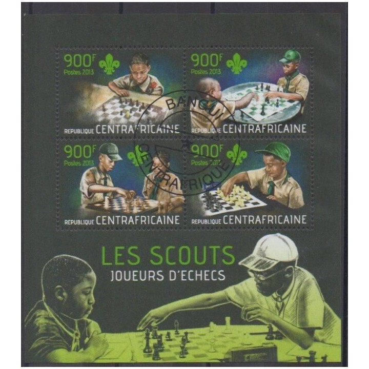 Buy this set of stamps of Central African Republic of the year 2013 (Nb 2886/2889). - Used