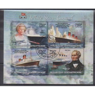 Acheter cette série de timbres de la République Centrafricaine de l'année 2013 (No 2678/2681). - Oblitéré