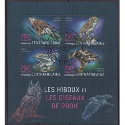 Centrafricaine (République) - 2013 - No 2874/2877 - Oiseaux - Oblitérés
