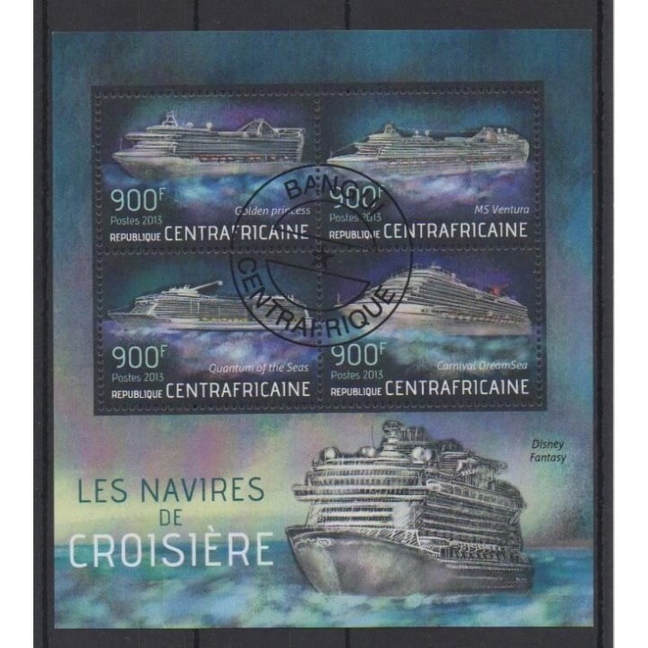 Acheter cette série de timbres de la République Centrafricaine de l'année 2013 (No 2982/2985). - Oblitéré