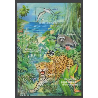 Timbres - France - Blocs et feuillets - 2007 - No BF 107 - Animaux