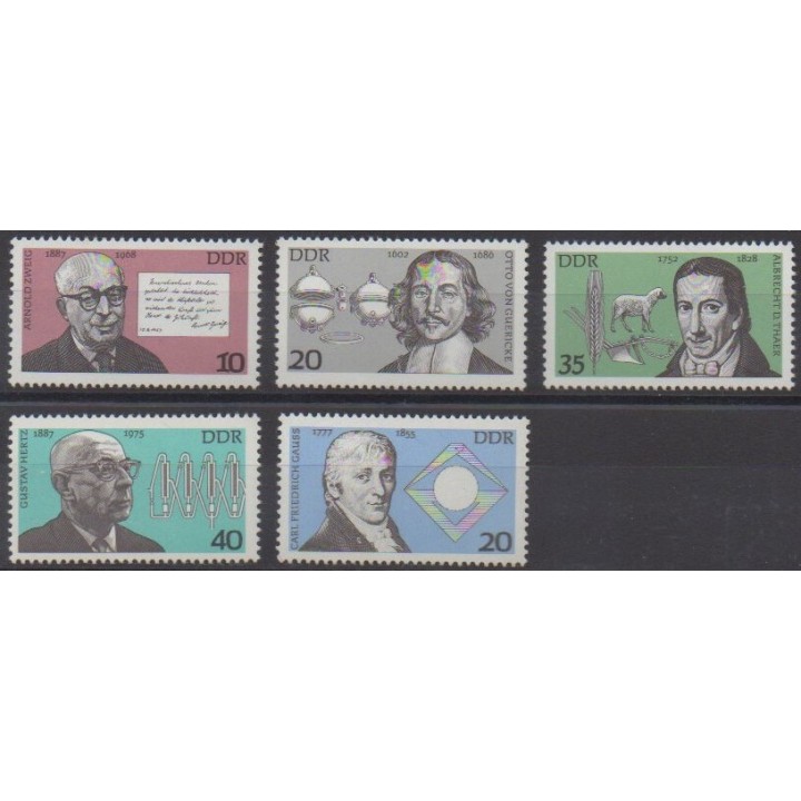 Buy this set of stamps of East Germany (GDR) of the year 1977 (Nb 1875/1878 - 1891).