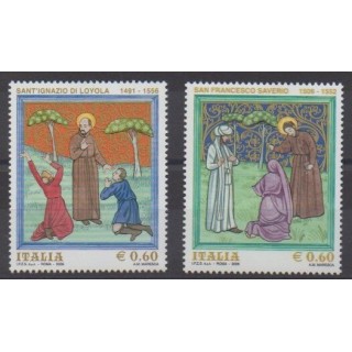 Buy this set of stamps of Italy of the year 2006 (Nb 2890/2891).