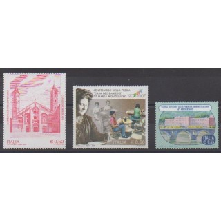 Buy this set of stamps of Italy of the year 2007 (Nb 2903/2905).