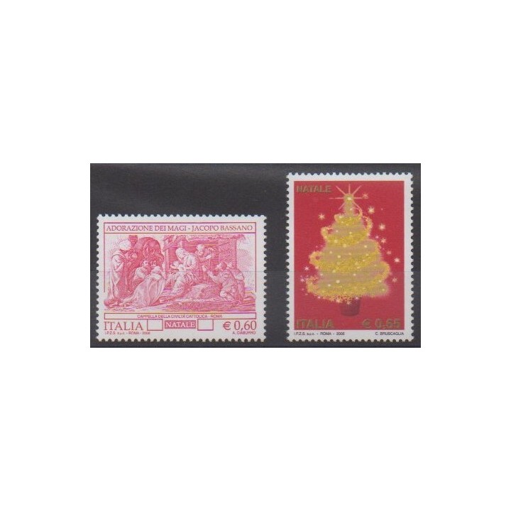 Acheter cette série de timbres d'Italie de l'année 2006 (No 2898/2899).